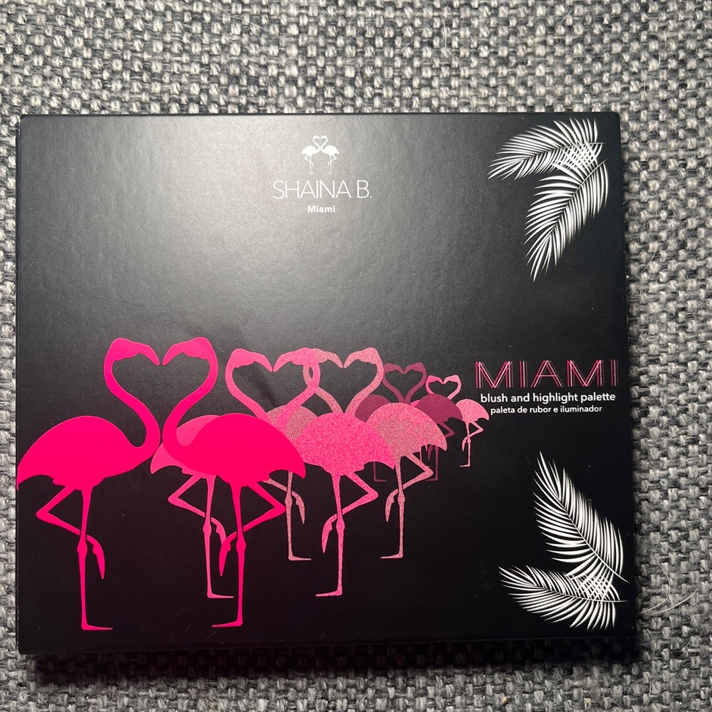 Shaina B. Miami Blush and Highlight Palette